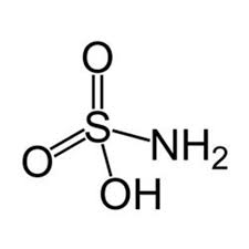 ساختار مولکولی اسید سولفامیک